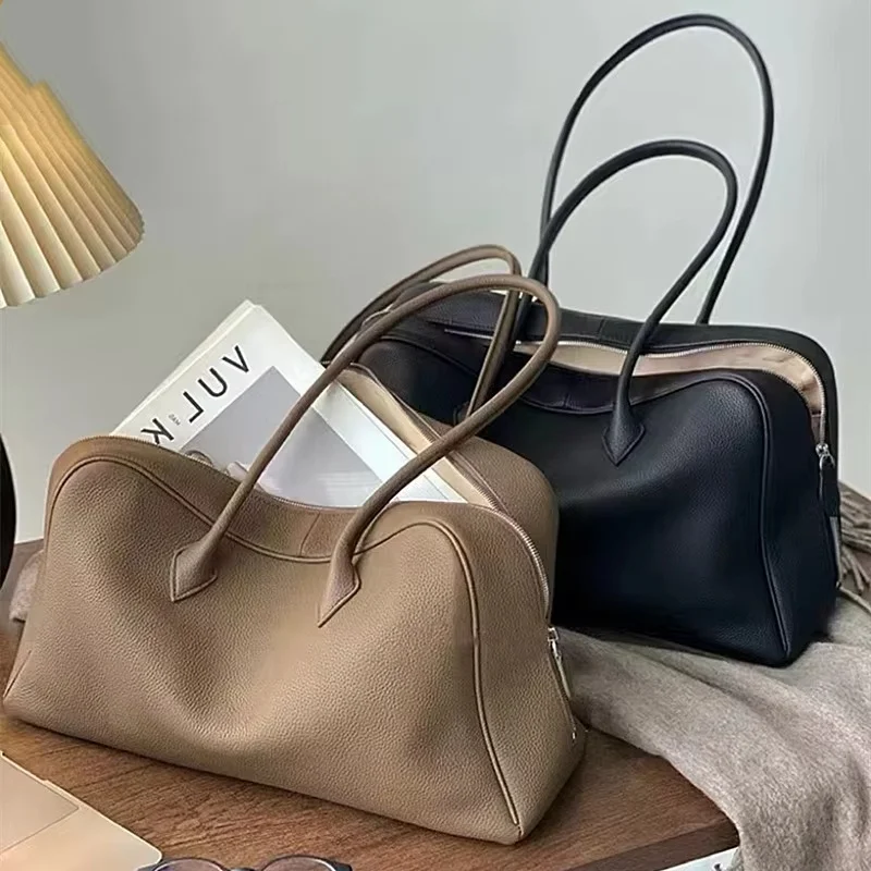 Luxury Bags Office - Sacs de Bowling en cuir véritable