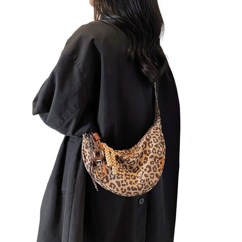 Wristlet Wallet Zipper - Nouveau sac bandoulière en toile imprimé