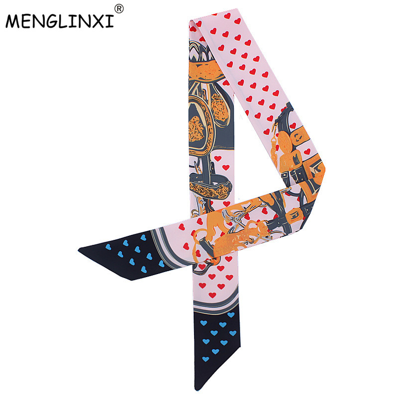 Luxury Bags Brand - Petit Foulard de Tête à Imprimé