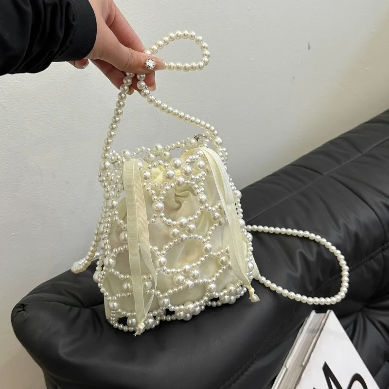 Perles blanc seau épaule et sa - Luxury Bags On Sales avis et prix