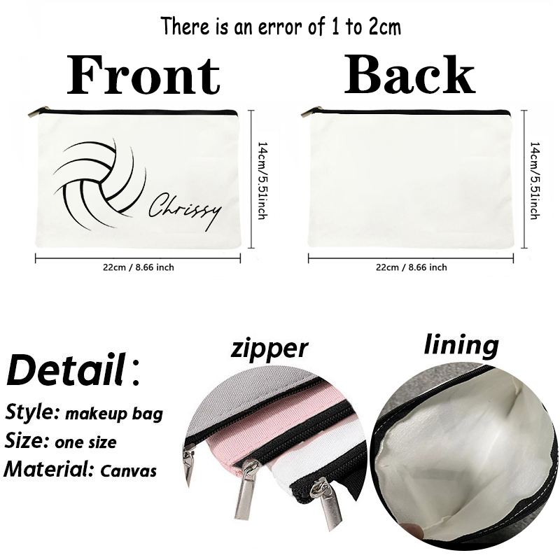 Sac de maquillage personnalisé - Wristlet Wallet Zipper avis et prix