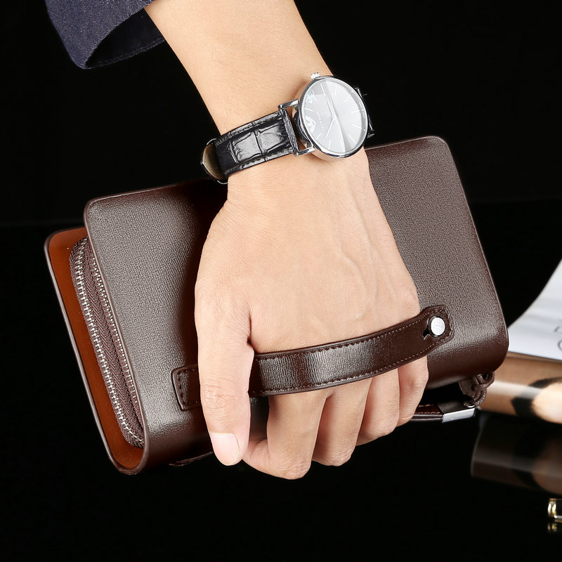 Portefeuilles de mode pour hom - Wristlet Wallet Zipper avis et prix