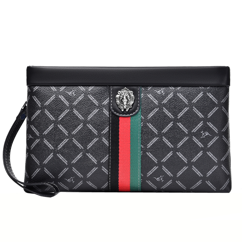 Nae de luxe hommes rayé pochet - Wristlet Wallet Zipper avis et prix
